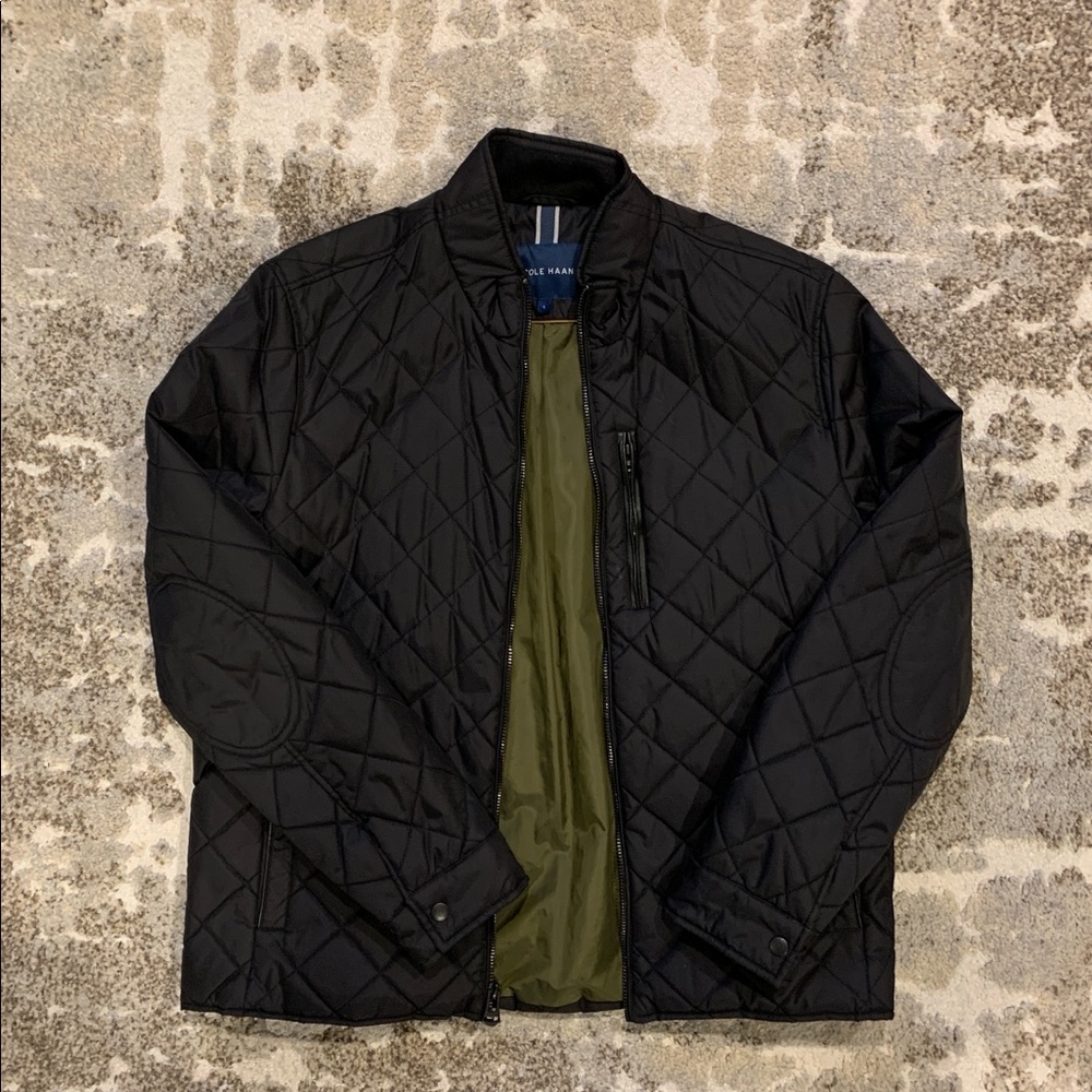 Cole Haan Diamond Quilted Jacket - padded, new